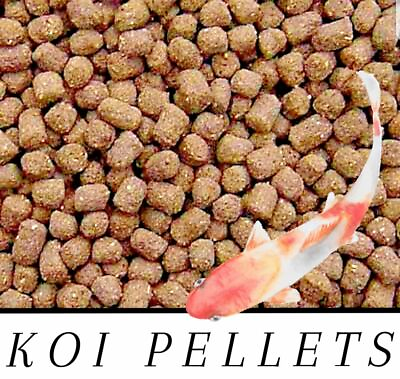 #ad BEST Koi Chiclid Goldfish Fish Food Floating Pond Pellets Medium or Lrg *CHOOSE* $49.99