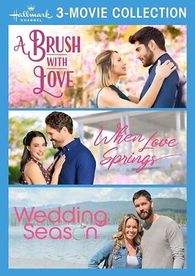 #ad Hallmark Channel 3 Movie Collection: A Brush With Love When Love Springs Weddin $18.17