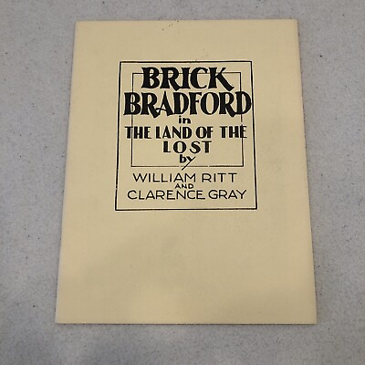 #ad Brick Bradford In The Land Of The Lost Sunday Page Limited Edition 1981 PB LN $29.95