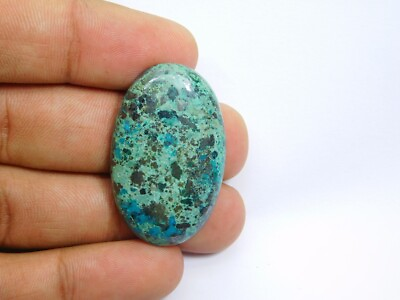 #ad Natural African Turquoise Gemstone Cabochon Loose For Jewelry 53 Cts. ME 1841 $11.02