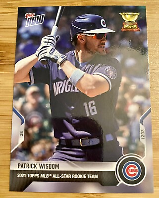 #ad Patrick WisdomChicago Cubs 2021 Topps MLB All Star Rookie Team RC 4 $4.99