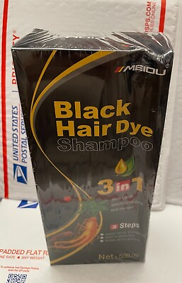 #ad Shampoo 500ml Hair Dye Hair Dye Instant Fast Permanent Natural Coconut DYE Color $17.97