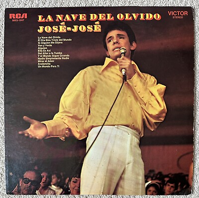 #ad #ad Jose Jose La Nave Del Olvido LP Vinyl 1970 RCA Victor MKS 1847 EX EX $19.99
