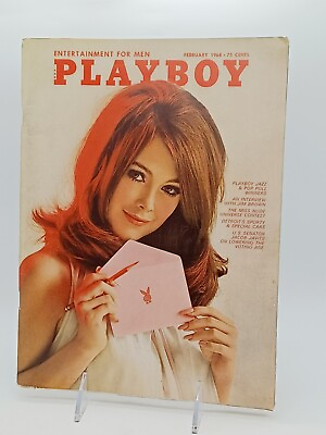 #ad Playboy Magazine Universal February 1968 v15 #2 Paige Young Betty Hardwood #rr1 $4.25