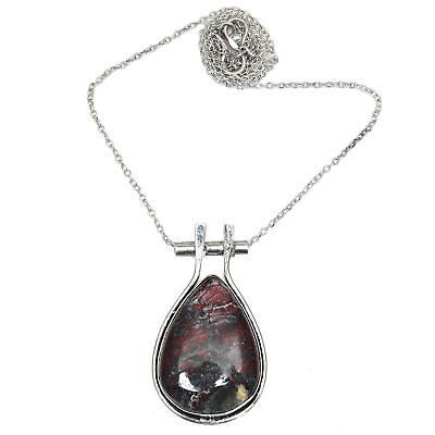 #ad Dinosaur Gemstone Mother#x27;s Day Ethnic Handmade 925 Silver Jewelry Necklace 20 in $19.19