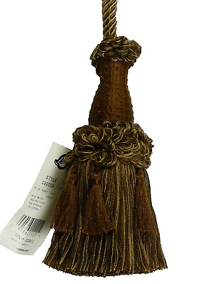 #ad Conso Empress 22009 W143 BROWN CAMEL BARK BROWN Decorative 5.5quot; Tassel $7.99