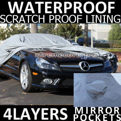 #ad 2011 PORSCHE BOXSTER 5LAYERS WATERPROOF CAR COVER w MirrorPocke $89.99