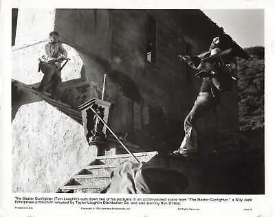 #ad The Master Gunfighter 1975 Movie Photo 8x10 Tom Laughlin *P110a $13.86