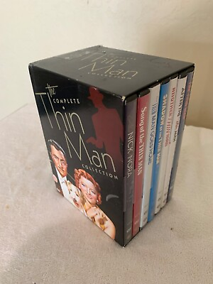 #ad The Complete Thin Man Collection DVD 20057 Disc Set William Powell Myrna Loy $19.99