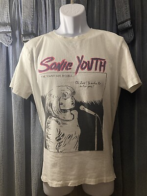 #ad Sonic Youth original vintage shirt Big Black Flag Nirvana Butthole Surfers punk $99.00