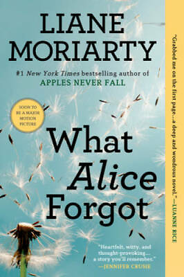 #ad #ad What Alice Forgot Paperback By Moriarty Liane GOOD $3.78