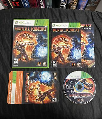 #ad Mortal Kombat — Complete w Inserts amp; Code Xbox 360 2011 VG MAILS FAST $23.49