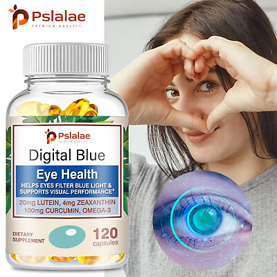 #ad Digital Blue Eye Health Omega 3 EPA DHA Lutein Zeaxanthin Vision Health $59.15