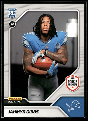 #ad 2023 Panini Instant Jahmyr Gibbs Rookie RPS FIRST LOOK 1 574 SP Lions #6 RC 🔥 $19.99