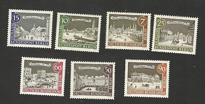 #ad BERLIN GERMANY 7 MNH STAMPS $1.95