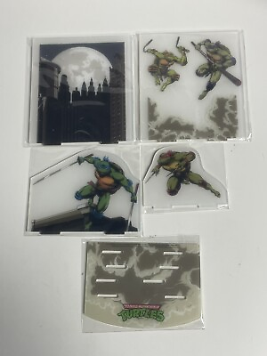 #ad TMNT Teenage Mutant Ninja Turtles Cowabunga Collection 3 D Acrylic Diorama $24.99