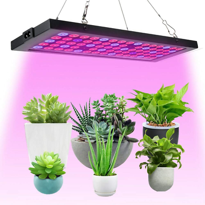 #ad CASTNOO LED Grow Lights for Indoor Plants Full Spectrum Panel Plant Light 100W $33.76