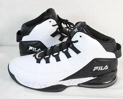 #ad Fila Activisor Viz Mens Sneakers White Black Silver 1BM01823 102 NEW $39.99