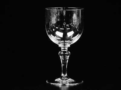 #ad Baccarat Normandie Crystal Blown Wine Glass. 6 3 8quot; Height By 3quot; wide $65.00