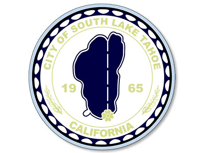 #ad 3x3 inch Round City of South Lake Tahoe Seal Sticker California CA logo decal $9.00
