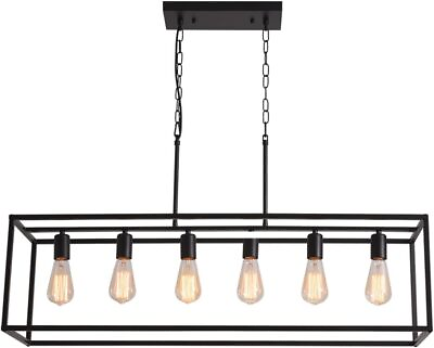 #ad Pendant Lighting Industrial Cage Kitchen Island Ceiling Lights for Dining Room $92.99