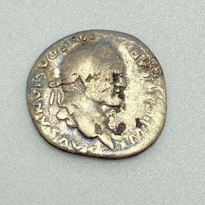 #ad Vespasian AR Denarius Silver Roman Coin $50.00
