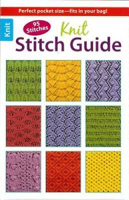 #ad Knit Stitch Guide Paperback By Weiss Rita GOOD $4.49