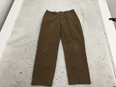 #ad Polo Lauren Ralph Dress Pants Mens 34 30 Brown Chino Pockets $13.59