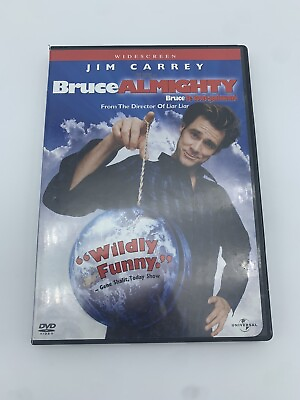#ad Bruce Almighty Jim Carrey Region 1 US Import DVD Very Good C $8.95