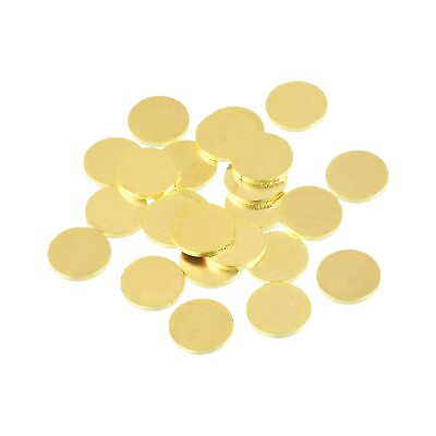 #ad Stamping Blank Brass Round DIY Tags Yellow 13mm 0.5quot; for Craft Decoration P... $17.89