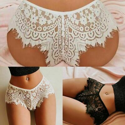 #ad Sexy Lingerie Lace Floral Brief Panties Thong High Waist Knicker Women Underwear $5.87