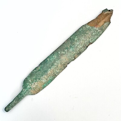 #ad 6” Ancient Luristan Bronze Spear Head Artifact Weapon Antiquity Circa 1000 BCE $149.95