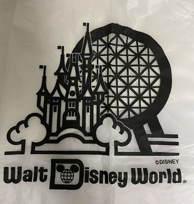 #ad Vintage New Sealed 1988 Walt Disney World Waterproof Vinyl Poncho Rare $24.99