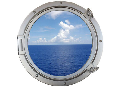 #ad Silver Decorative Ship Porthole Window 24quot; $562.38