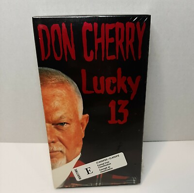 #ad Don Cherry Lucky 13 Rockem Sockem VHS Factory Sealed Brand New C $18.92