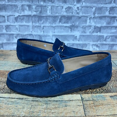 #ad Foot Joy Club Casuals Blue Golf Club House Bit Loafer 79062 Mens Size 9.5 New $93.49