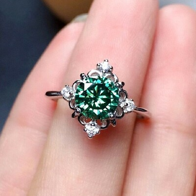 #ad Elegant Cubic Zircon 925 Silver Filled Rings Women Jewelry Wedding Gift Sz 6 10 C $2.56