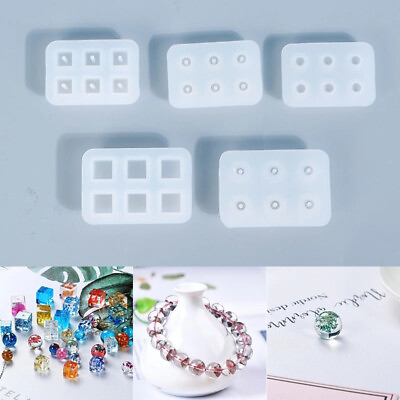 #ad Silicone Mold for Jewelry Earring Pendant Making UV Epoxy Resin Molds Craft UK GBP 2.39
