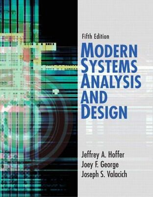 #ad Modern Systems Analysis and Design $4.60