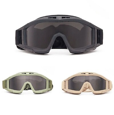 #ad Tactical Goggles Military Shooting Sunglasse Motorcycle Off Road Bike Army $25.91