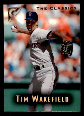 #ad 1996 Topps Gallery #43 Tim Wakefield Boston Red Sox $1.59
