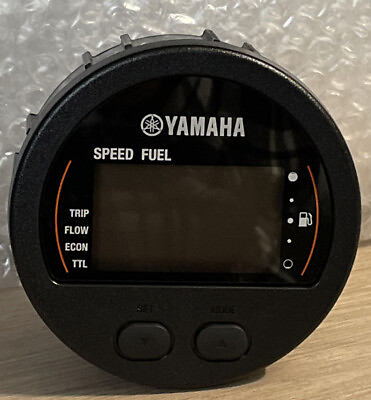 #ad Yamaha 6Y8 83500 21 00 Command Link Round Speed Fuel Meter **NEW** $440.98