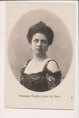 #ad Carte Postale Vintage Archduchess Louise De Autriche Couronne Princesse Saxe C $12.22