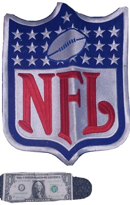 #ad NFL patch xtra large old school 1980#x27;s $59.00