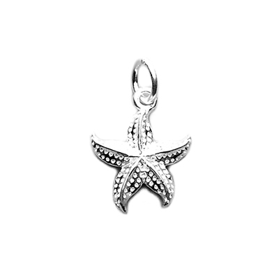 #ad Sterling Silver Starfish 3D Charm Pendant $15.73