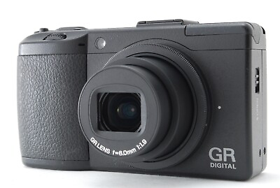 #ad Read Near Mint RICOH GR DIGITAL III 10.0MP Digital Camera w battery From JAPAN $459.99