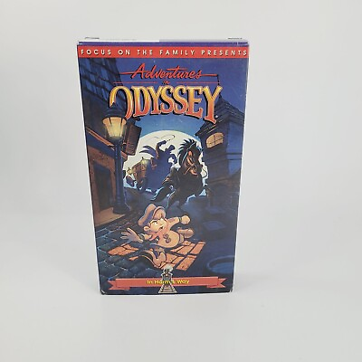 #ad ADVENTURES IN ODYSSEY IN HARMS WAY FOCUS ON FAMILY VHS 1997 $8.74