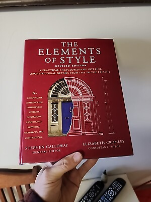 #ad The Elements of Style: A Practical Encyclopedia of Interior Architectural GOOD $20.75