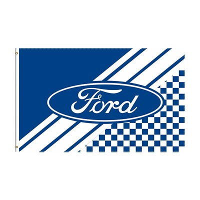 #ad Ford Flag Banner 90 cm X 150 cm 3 FT X 5 FT Car Show Store Garage Wall Sign C $19.95