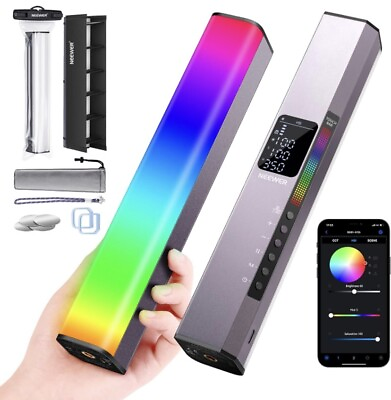 #ad Neewer RGB1 Magnetic Handheld Light Stick with Touchamp;APP Control with Battery $59.99